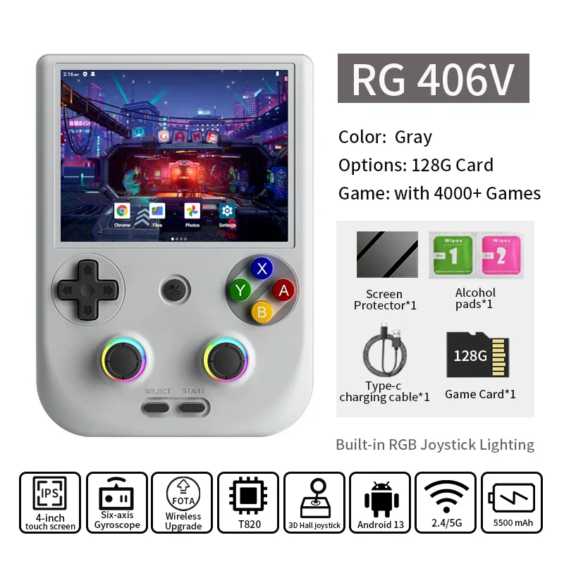 ANBERNIC RG 406V Handheld Game Console - Image 7