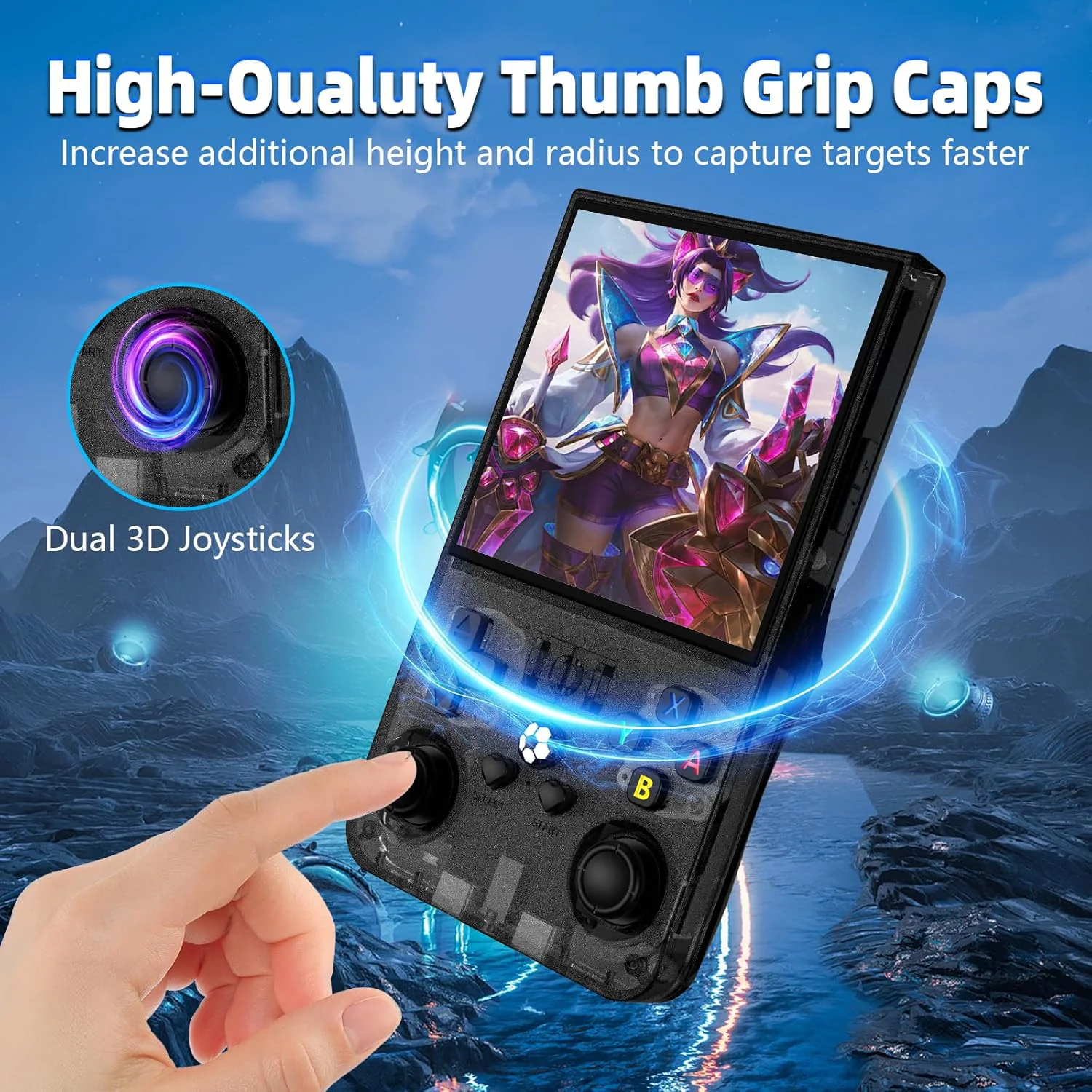 R36MAX Retro Handheld Game Console - Image 5