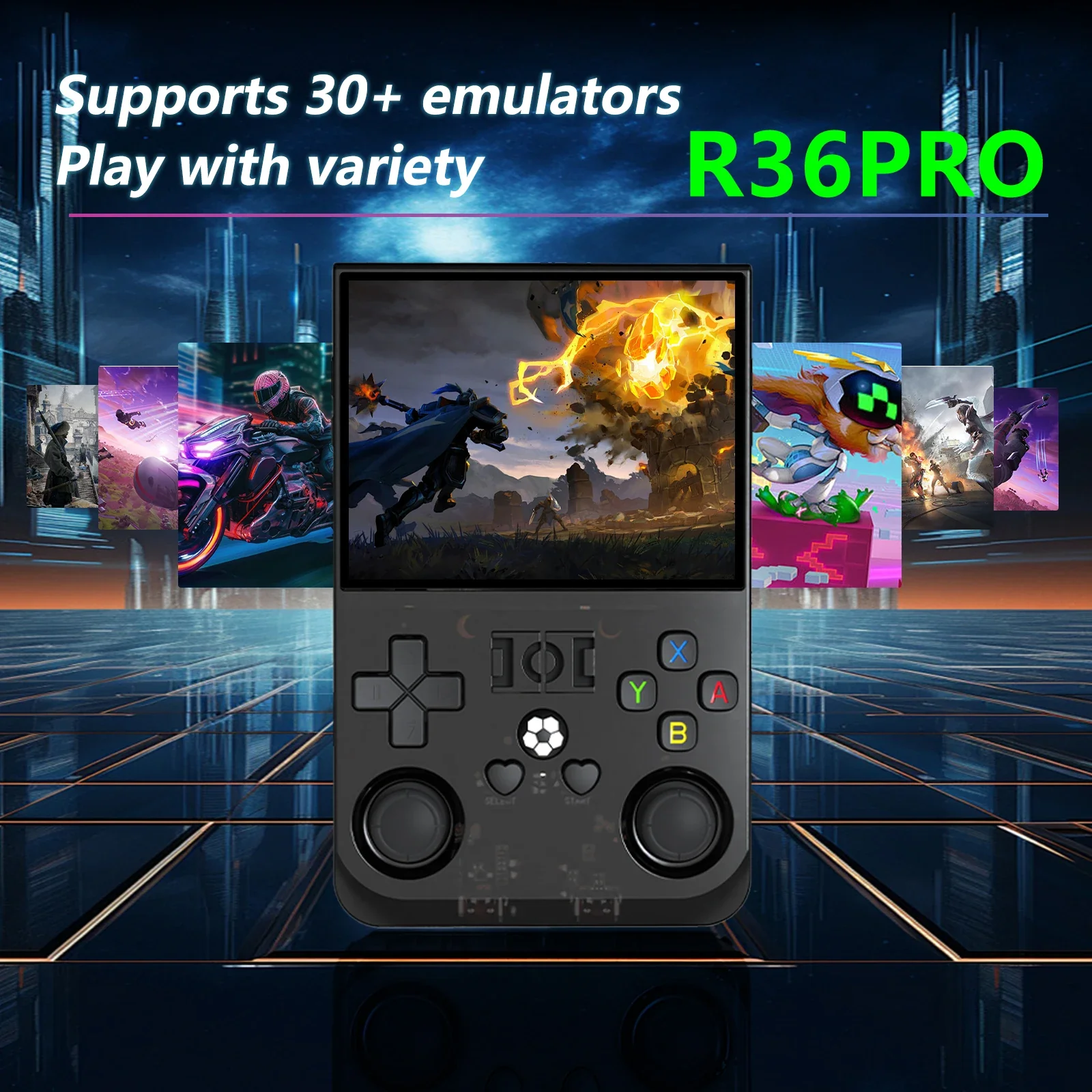 R36PRO Retro Handheld Game Console - Image 6